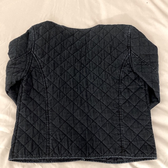 Ralph Lauren Jeans Dark Wash Quilted Denim Jacket - Picture 4 of 9